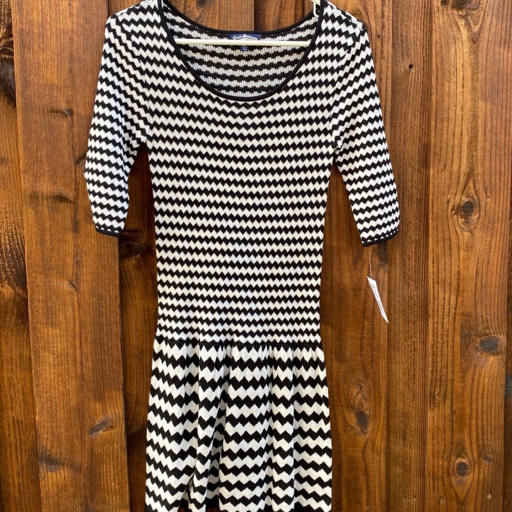 NWT Freshman 1996 Striped Sweater Dress